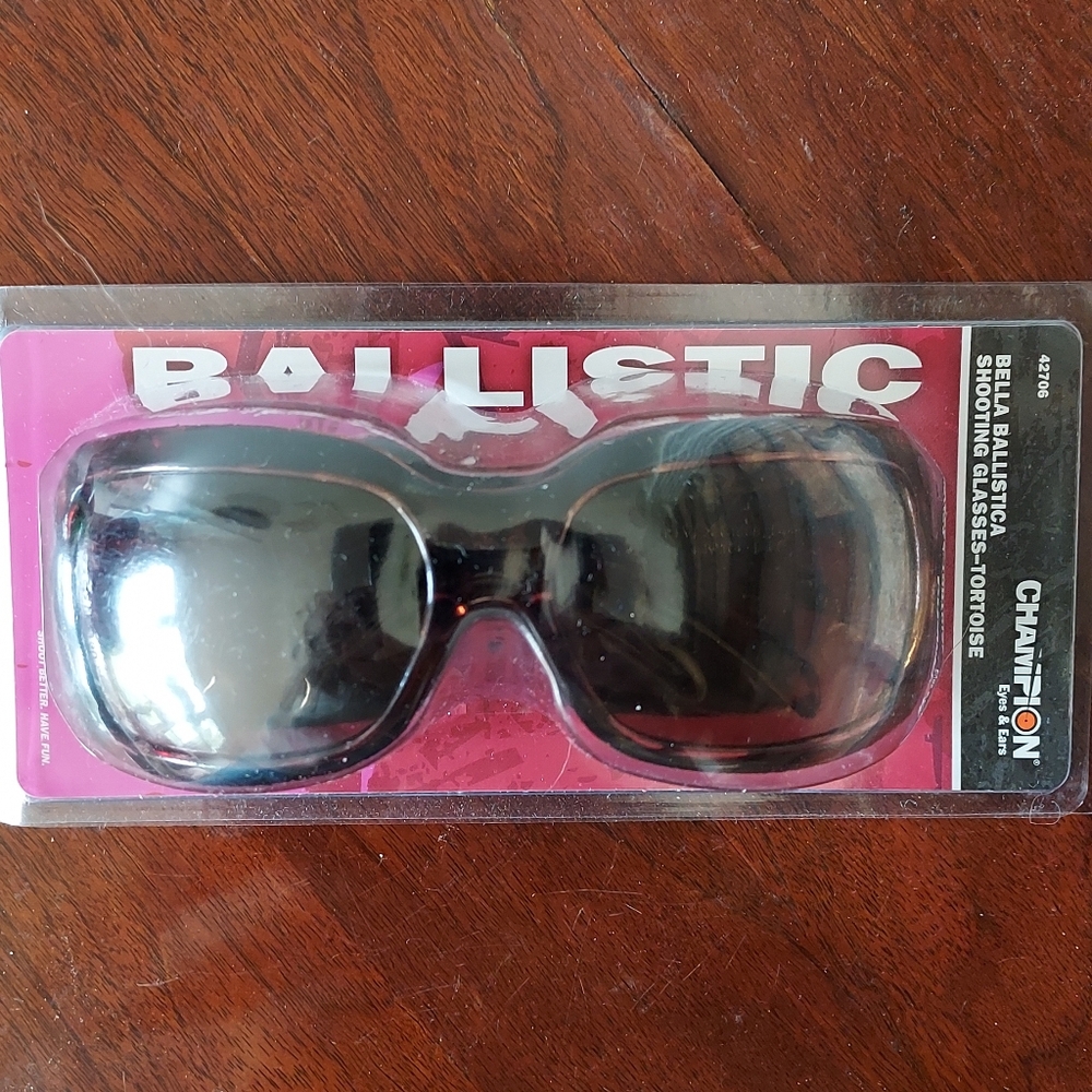 Women's Champion Bella Ballistica Shooting Glasses Tortoise Frames No. 42706